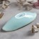 Ceramic sapphire salad, 24 × 9.5 × 5.5 cm, blue color
