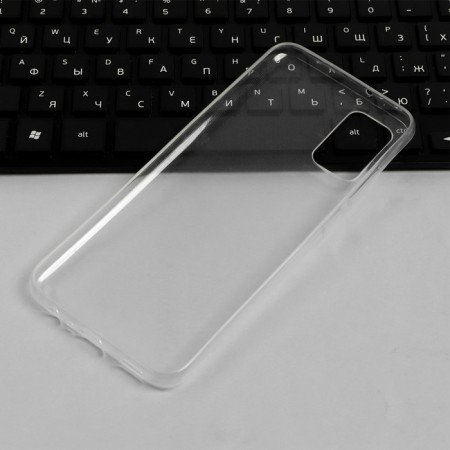 PERO cover for Samsung A02S, silicone, transparent-2