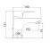 Accoona A9067M sink mixer, single -leaf, silumin