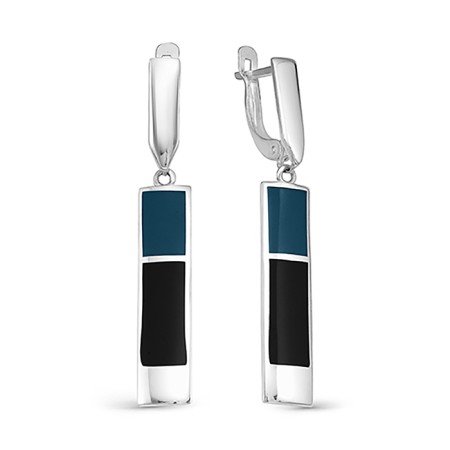 Geometry Earrings "Rectangle", Rodee