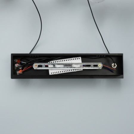 Lamp with DDD "Ricardo" 10XLED 40W black and gold 88x16x20-120 cm-10
