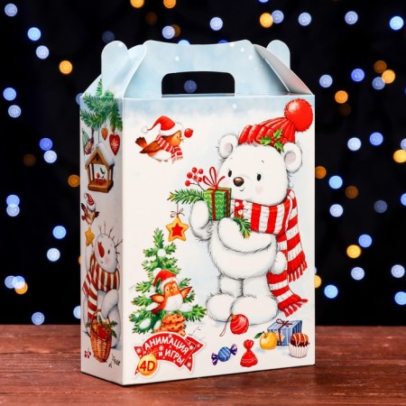 Gift box "Snow White", a gift of 17 x 6.8 x 20.8 cm-1