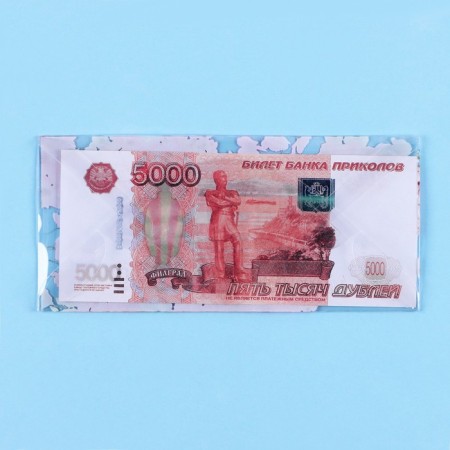 Money envelope "Universal!" Transparent PVC, bird, 16 x 8 cm-1