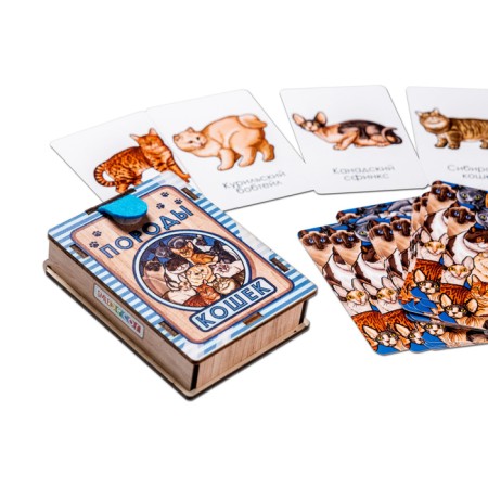 Set of cards "Cats breed"-1