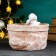 Kashpo-Organizer "Rabbit in Lukoshka" beige, 14x17x20 cm