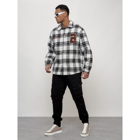 Male windbreaker, size 50, light-gray color-1
