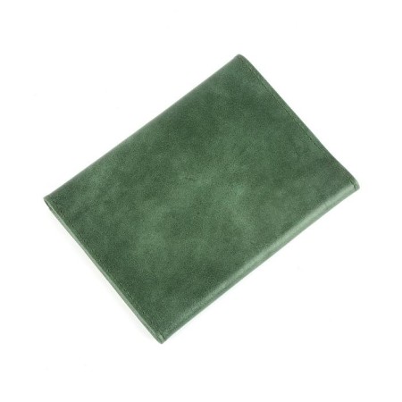 Cover for a passport on a button, 5 pockets, malachite cracker-2