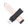 Solomon watch strap, 24 mm, eco-leather, L-20 cm, black
