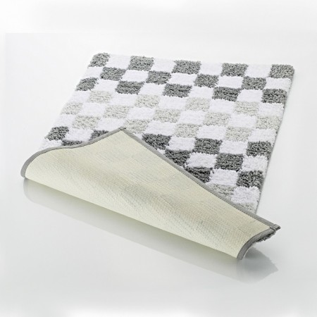 Grand Prix bathroom mat, gray color 55x85 cm-3