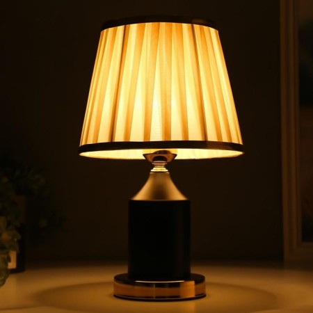 Table lamp 16136/1BK E27 40W Black-gold 21x21x34 cm Risalux-2