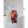 Apron kitchen with a photo print "Bouquet of tulips", adjustable, size OS