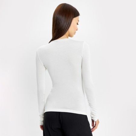 Female jumper, dairy color, size 44-1