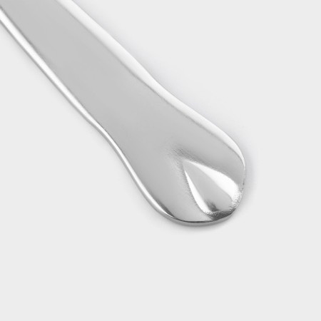 Stainless steel knives are the “drop” shade, length 23 cm, 6 pcs, silver color-3