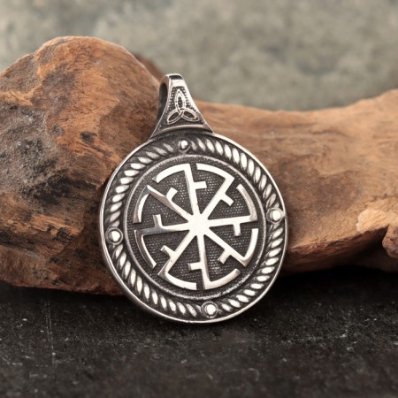 Slavic amulet "Svitovit Svetoch", 9 g, 39x30 mm