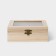 Box for storing tea bags "Ceylon", 4 cells, 16 × 13.8 × 6.5 cm