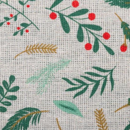 Pocket Textile Ethel "Berries" 2 departments, 41x20 cm-3