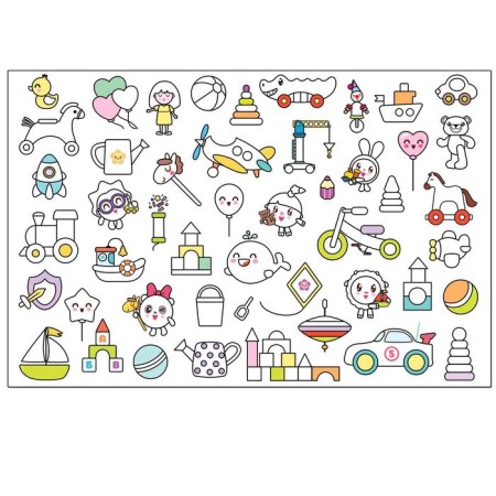 Kids. Game-painting. Toys-2