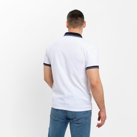 T-shirt (Polo) Male Minaku Regular Fit: White color, rr 56-2