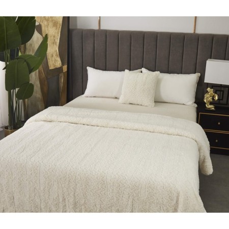 Pillowcase "Theodore", size 45x45 cm, white color