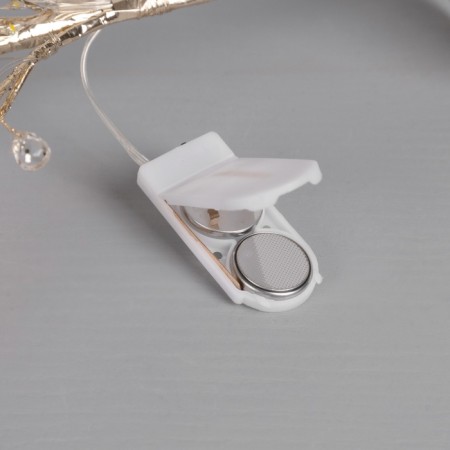 LED figure "Beads" 48x30x3 cm, 20 LED, CR2032X2 batteries (included), glow warm white-3