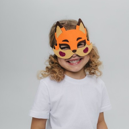 Carnival set of masks "Eared party", 5 pcs.-5