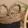 Wicker basket 15x15x25 cm
