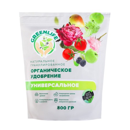 Organic fertilizer "Green Life" granular, universal, 0.8 kg-1