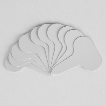 The price tag T-shaped plastic 5 × 7 cm, set 10 pcs., White color-2