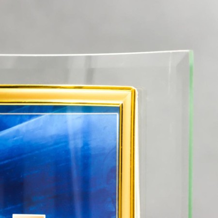 Photo frame Glass "GT 104/-g" 10x15 cm, vertical, gold-2