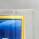 Photo frame Glass "GT 104/-g" 10x15 cm, vertical, gold