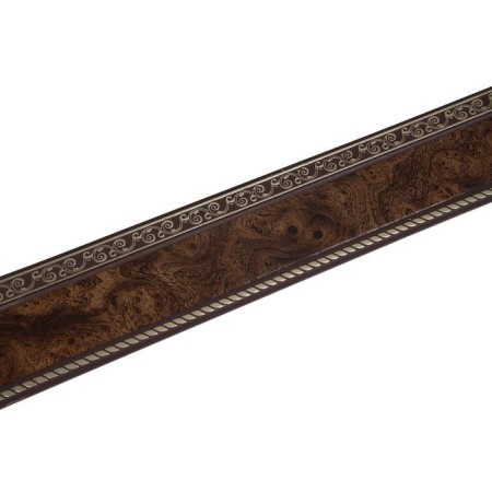 Planck for the Esenin cornice, height 7 cm, length 25 m, color gold/Karelian birch