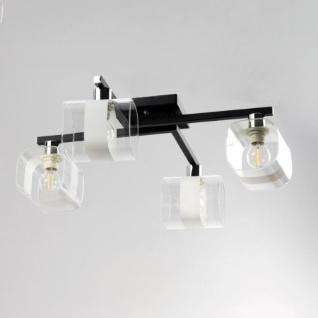 Ceiling chandelier "Virta" E14 4x60 watts-10