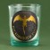 New Year's candle in a glass of "luxurious year", aroma jasmine