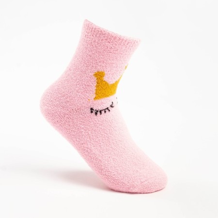 Women's socks, pink color, size 36-40