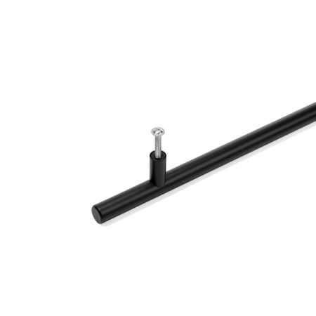 Hand -on Tundra Rail, Stainless. steel, d = 12 mm, m/o 160 mm, black color, packaging 500-6
