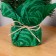 New Year's composition "Bryliy" cones gold+berries 20 cm