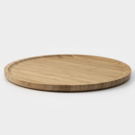 District for serving a share Striata, D = 30 cm, bamboo-2