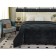 The blanket "Monaco", size 160x220 cm, black color