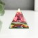 Souvenir glass "Pyramid holography" 4x4x4 cm