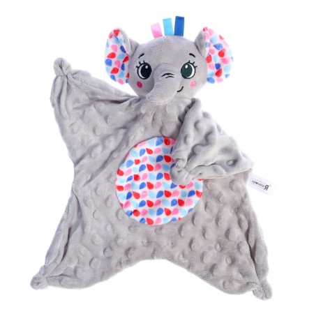 Soft toy - Comforter "Elephant", Gray-1