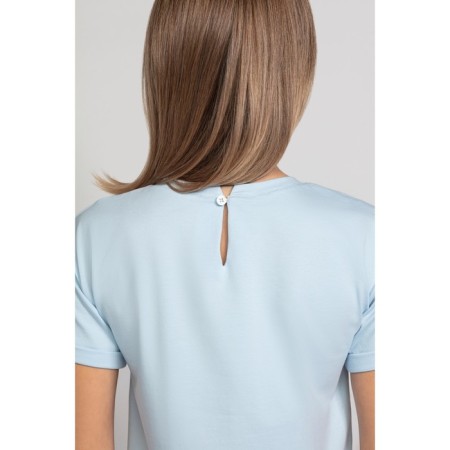 Women's T -shirt, size 42, blue color-1