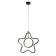 Lamp Bayerlux "Star" LED 45W black 20x43.5x45 cm