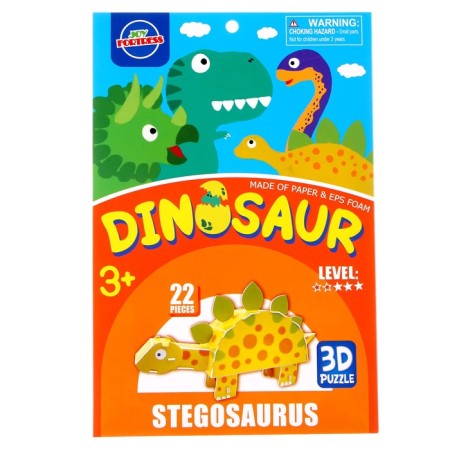 Set for creativity Soster 3D figures "Stegosavr"-3