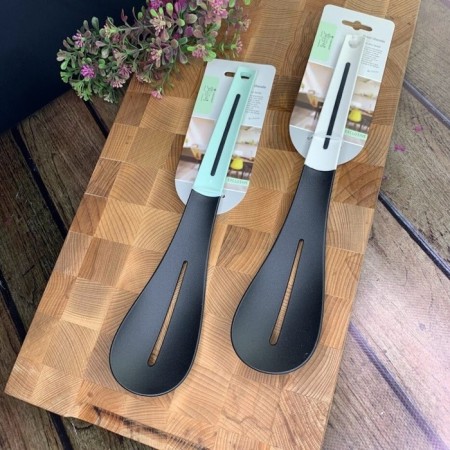 Spoon of kitchen with slots Lenardi, 31.5 cm, color mix