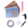 3D handle "New Year" set of PCL plastic, mod. Pn008, pink color