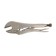 Hand tundra clamp, reinforced, flat capture, with a latch, 250 mm