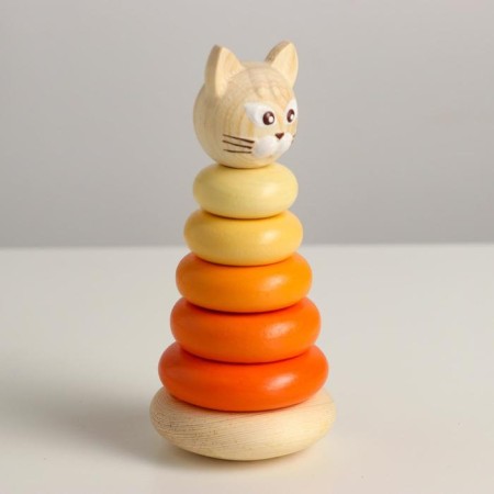 Pyramids "Color" kitten, 7 elements-1