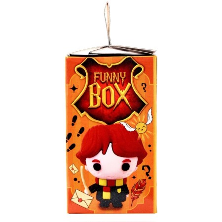 Toy - Funny Box Surprise "Wizards": children's keychain, stickers-6