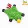 Textile toy "Cosmatian duck", 32 x 19 cm, green