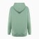 Huds with a hood is laid down, olive color, size 56